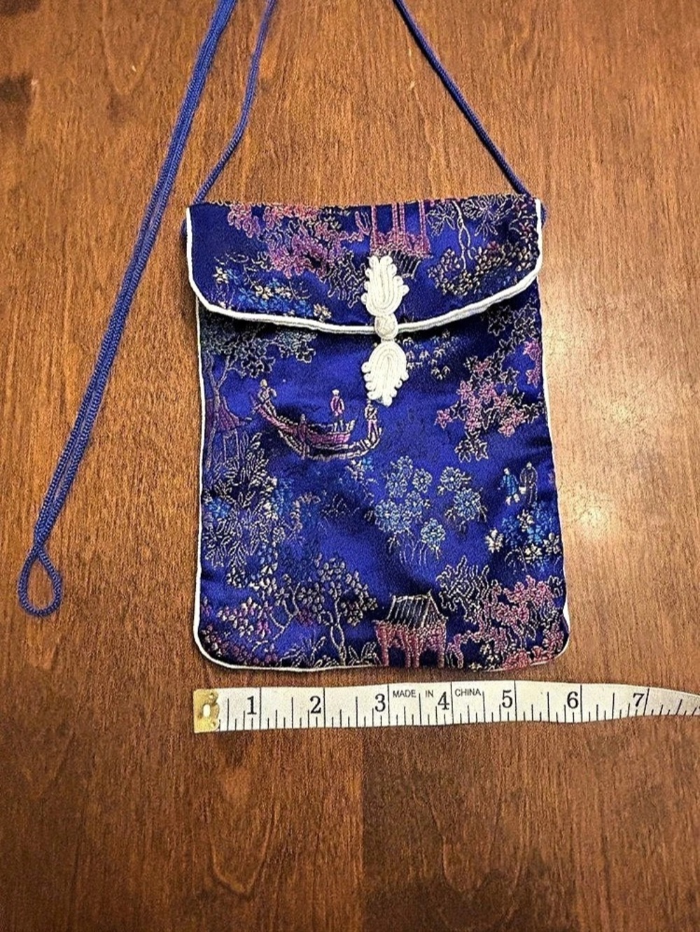 Beautiful Traditional Chinese Brocade Crossbody Pouch